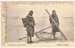 Berck-Plage / Pêcheuses De Crevettes / DND 1902, Envoyée à Cologne - Berck