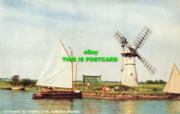 R608246 Norfolk Broads. Entrance To Thurne Dyke. J. Salmon. Cameracolour - Welt