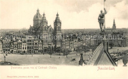 73545696 Amsterdam Niederlande Panorama Gezan Van Af Centraal Station Amsterdam  - Autres & Non Classés