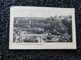 Le Faubourg "Pfaffental" Et Luxembourg, 1919 (Y20) - Luxemburg - Stadt