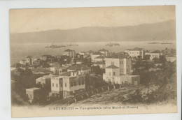 ASIE - LIBAN - LEBANON - BEYROUTH - Vue Générale (côté Minet-el-Hossa ) - Libanon