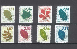 PREOBLITERE - Feuilles D' Arbres- 8 Timbres - Gomme Intacte Sans Trace De Charnière . -  Yvert 232 à 239 - 1989-2008