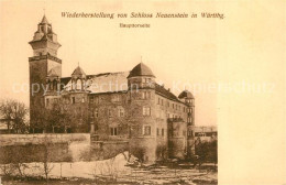 73545556 Neuenstein Wuerttemberg Wiederherstellung Schloss Haupttorseite Neuenst - Other & Unclassified