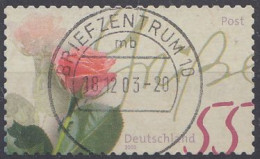 Deutschland Mi.Nr.2321  Rosengruß (selbstklebend) - Usati