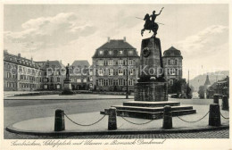 73545490 Saarbruecken Schlossplatz Ulanen Bismarck Denkmal Saarbruecken - Saarbruecken