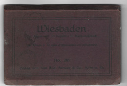 Allemagne -  Wiesbaden - Carnet 20 Cartes - Wiesbaden