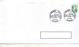 Lettre Cachet  Dieppe Rédélé Theme Automobile - Gedenkstempel