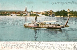 73545361 Ueberlingen Bodensee Panorama Dampfer Ueberlingen Bodensee - Überlingen