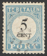 Nederland 1881 Port 6B Type IV Gestempeld/used Taxe, Tax. Zeldzaam Type!! - Taxe