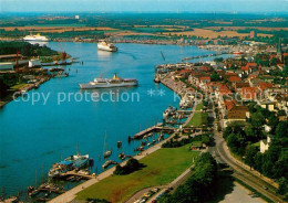 73544499 Travem?nde Ostseebad Fliegeraufnahme Hafen  - Zu Identifizieren