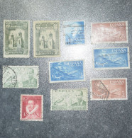 SPAIN  STAMPS   Coms  1930 - 55 ~~L@@K~~ - Gebraucht