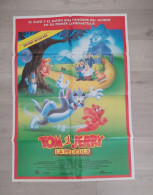 Cartel Original De Cine Del Estreno Tom Y Jerry La Película 1992 Affiche Originale Du Film Pour La Première - Sonstige Formate