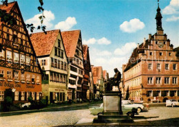 73520686 Dinkelsbuehl Marktplatz Mit Christoph Von Schmid Denkmal Dinkelsbuehl - Dinkelsbuehl