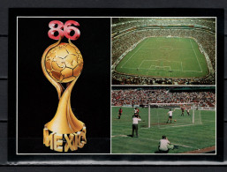 Mexico 1986 Football Soccer World Cup Commemorative Postcard - 1986 – Mexiko