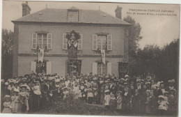 DEF : Calvados : FAMILLY : Le  Presbytère , Fête Jeanne D ' Arc  1910( Env. Orbec) - Other & Unclassified