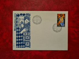 LETTRE LICHTENSTEIN VADUZ WEIHNACHTEN 1975 NOEL - Briefe U. Dokumente