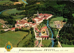 73515084 Zwettl-Niederoesterreich Zisterzienserkloster Zwettl Fliegeraufnahme Zw - Other & Unclassified