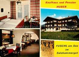 73515071 Fuschl See Salzkammergut Kaufhaus Und Pension Huber Zimmer Gaststube Fu - Other & Unclassified