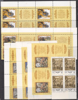 RU159– URSS - USSR – 1990 – EPIC POEMS OF SOVIET UNION – SG # 6138/43 MNH 11,25 € - Unused Stamps