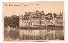 Beloeil Le Chateau Façade Vers Le Pièce D'eau De Neptune Htje - Beloeil