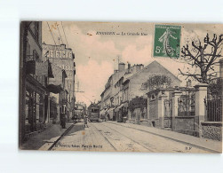 ENGHIEN LES BAINS : La Grande Rue - état - Enghien Les Bains