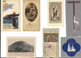 IMAGES PIEUSES Anciennes (lot De 30) - Religion & Esotericism