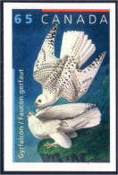 Canada Oiseaux Audubon Birds Gyrfalcon Faucon Gerfaut Aigle Eagle MNH ** Neuf SC (C19-83a) - Neufs