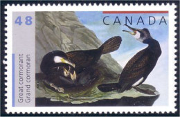 Canada Oiseaux Audubon Birds Cormoran Cormorant MNH ** Neuf SC (C19-81a) - Unused Stamps