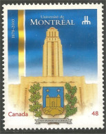 Canada Université Montréal University Coat Of Arms MNH ** Neuf SC (C19-77a) - Ungebraucht