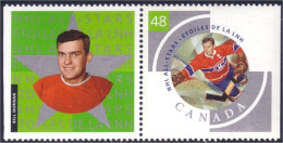 Canada Hockey Bill Durnan MNH ** Neuf SC (C19-71fl) - Hockey (Ice)