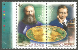 Canada Fleming Marconi Communications Cable Radio Bateau Boat Ship MNH ** Neuf SC (C19-64aagch) - Neufs