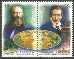 Canada Fleming Marconi Communications Cable Radio Bateau Boat Ship MNH ** Neuf SC (C19-64aa) - Neufs