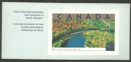 Canada Agawa Canyon Tour Train Railway Pont Bridge Brucke MNH ** Neuf SC (C19-52ca) - Brücken