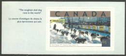 Canada Yukon Quest Attelage Chien Dog Sled Race Course Traineau MNH ** Neuf SC (C19-52aa) - Neufs