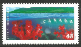 Canada Corail Coral Coraux MNH ** Neuf SC (C19-48) - Unused Stamps