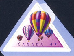 Canada Montgolfières Hot Air Balloons Ballons Adhesive Triangle MNH ** Neuf SC (C19-21ca) - Neufs