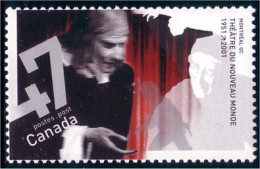 Canada Theatre MNH ** Neuf SC (C19-19b) - Theatre