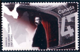 Canada Theatre MNH ** Neuf SC (C19-20b) - Teatro