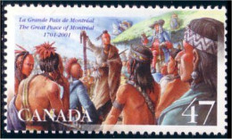 Canada Paix Indienne Great Peace Costumes MNH ** Neuf SC (C19-15b) - Costumi