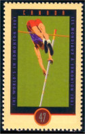 Canada Saut Hauteur High Jump MNH ** Neuf SC (C19-07b) - Atletica