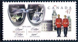 Canada Royal Military College Avion Airplane Bateau Ship Boat MNH ** Neuf SC (C19-06a) - Ships