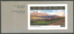 Canada White Pass Yukon Route Tour Scenic Train Railway MNH ** Neuf SC (C19-03ca) - Nuevos