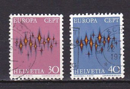 Switzerland, 1972, Europa CEPT, Set, USED - Used Stamps