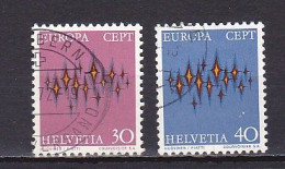 Switzerland, 1972, Europa CEPT, Set, USED - Usati