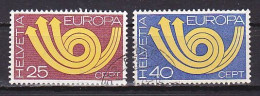 Switzerland, 1973, Europa CEPT, Set, USED - Gebruikt