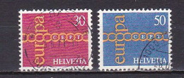 Switzerland, 1971, Europa CEPT, Set, USED - Gebruikt