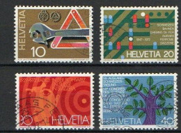 Switzerland, 1972, Publicity Issue, Set, USED - Used Stamps