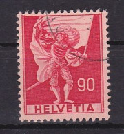 Switzerland, 1941, Historical Images/Standard-bearer, 90c, USED - Used Stamps
