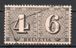 Switzerland, 1943, Swiss Stamps 100th Anniv, 4 + 6c, USED - Oblitérés