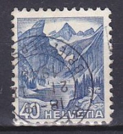 Switzerland, 1948, Landscapes/Lake Seealp, 40c, USED - Used Stamps